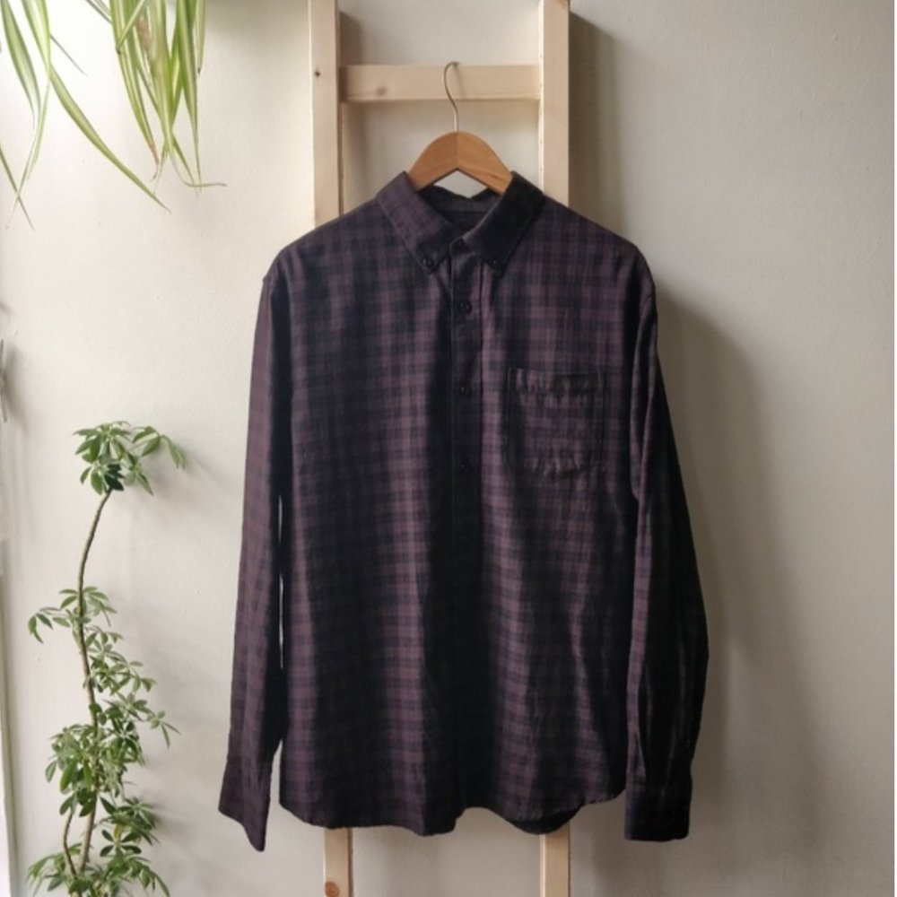 Slate & Stone Plaid Gingham Button Down Shirt XL- Men's Casual - Office